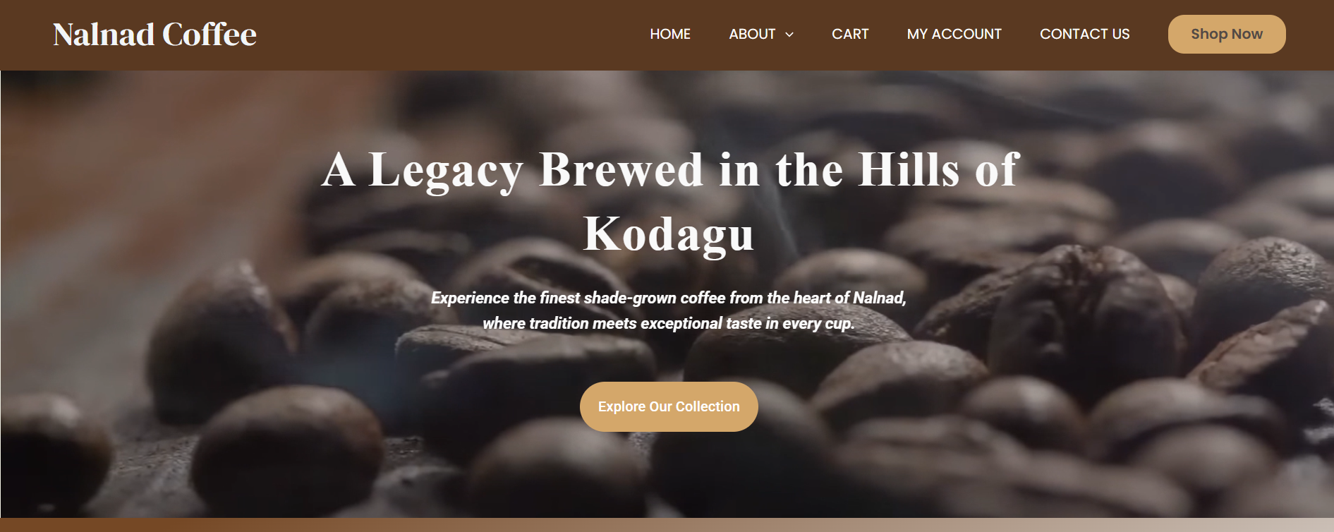 NalNad Coffee E-commerce